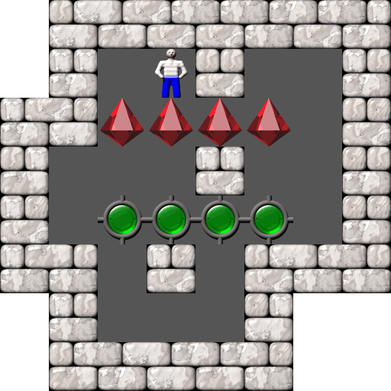 Sokoban Chrysalis Collection 9 level 36